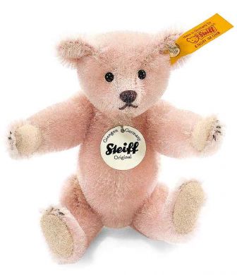 Steiff Mohair Teddy Bear 1908 Pink