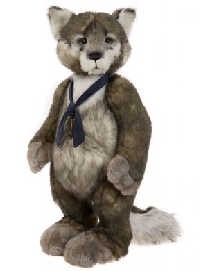 steiff wolf plush