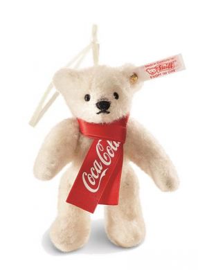 Steiff Coca-Cola polar bear ornament